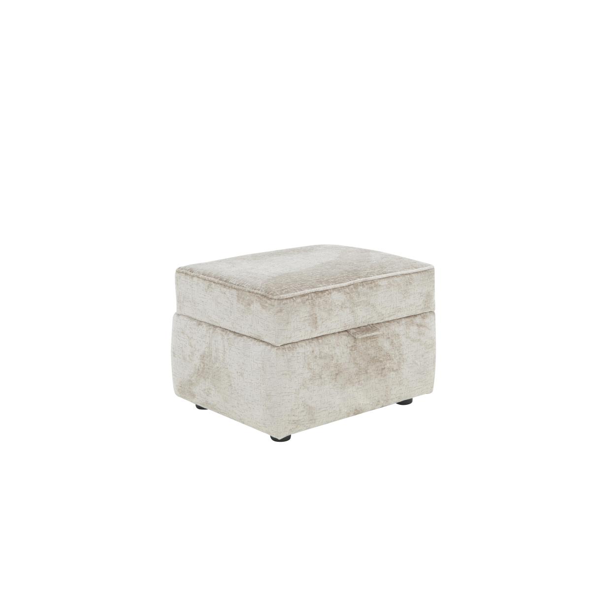 Sasha Small Storage Footstool - Natural – image 4