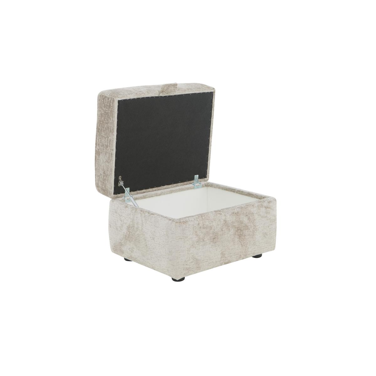 Sasha Small Storage Footstool - Natural – image 5