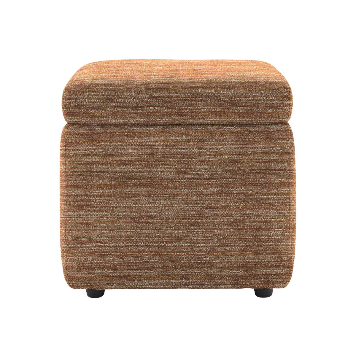 G Plan - Spencer Fabric Storage Footstool - Victoria Ginger