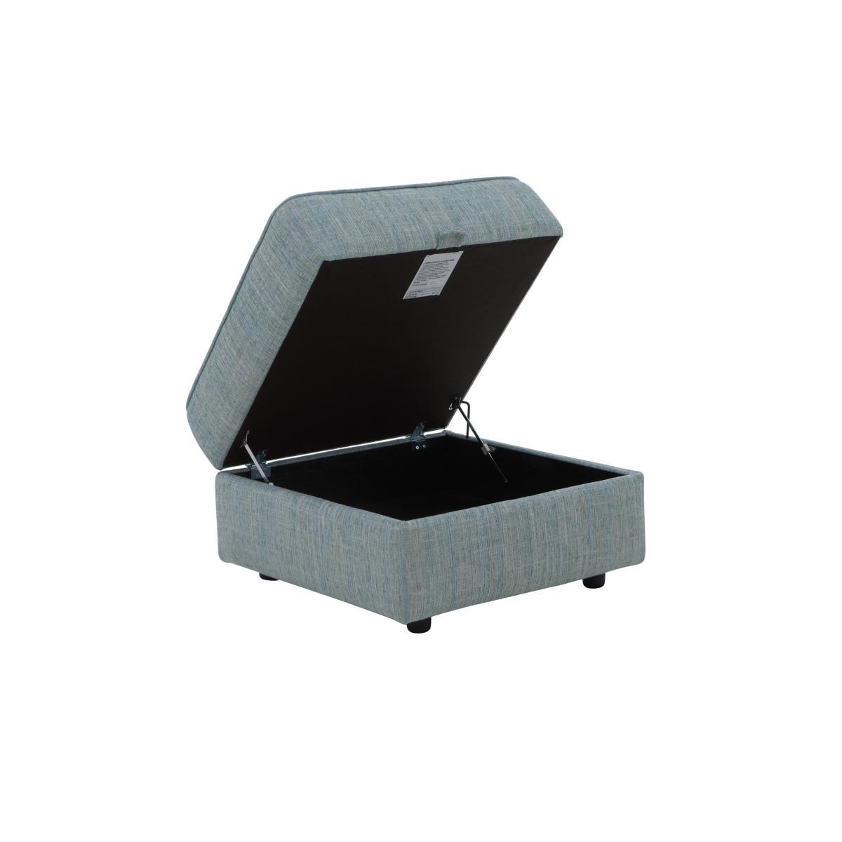 Comfort Story - Title Fabric Storage Footstool – image 3