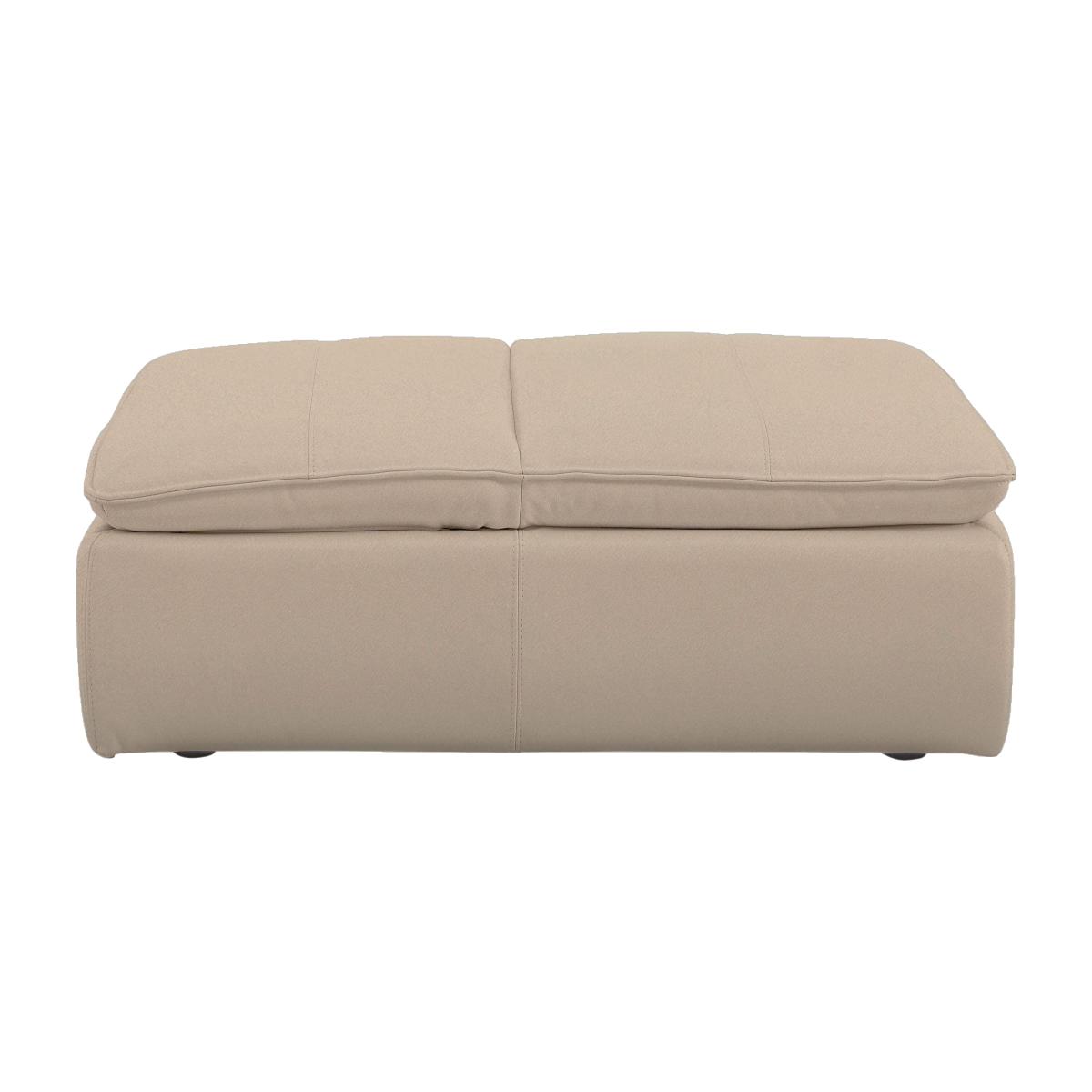 Starlight Express Fabric Storage Chair Footstool - Bisque – image 1
