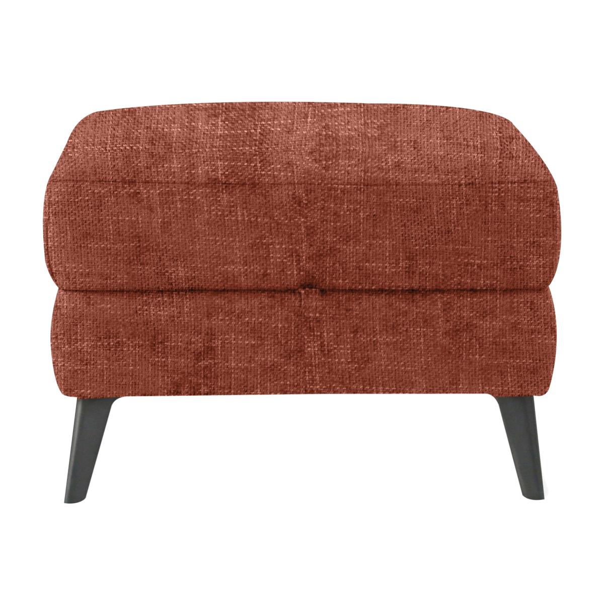 Domicil - Maddox Fabric Storage Footstool - Red Maple – image 1