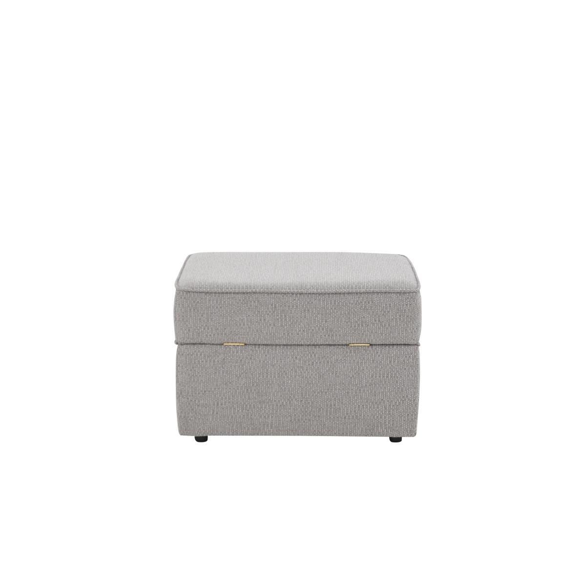 Comfi Fabric Storage Footstool - Grey – image 8