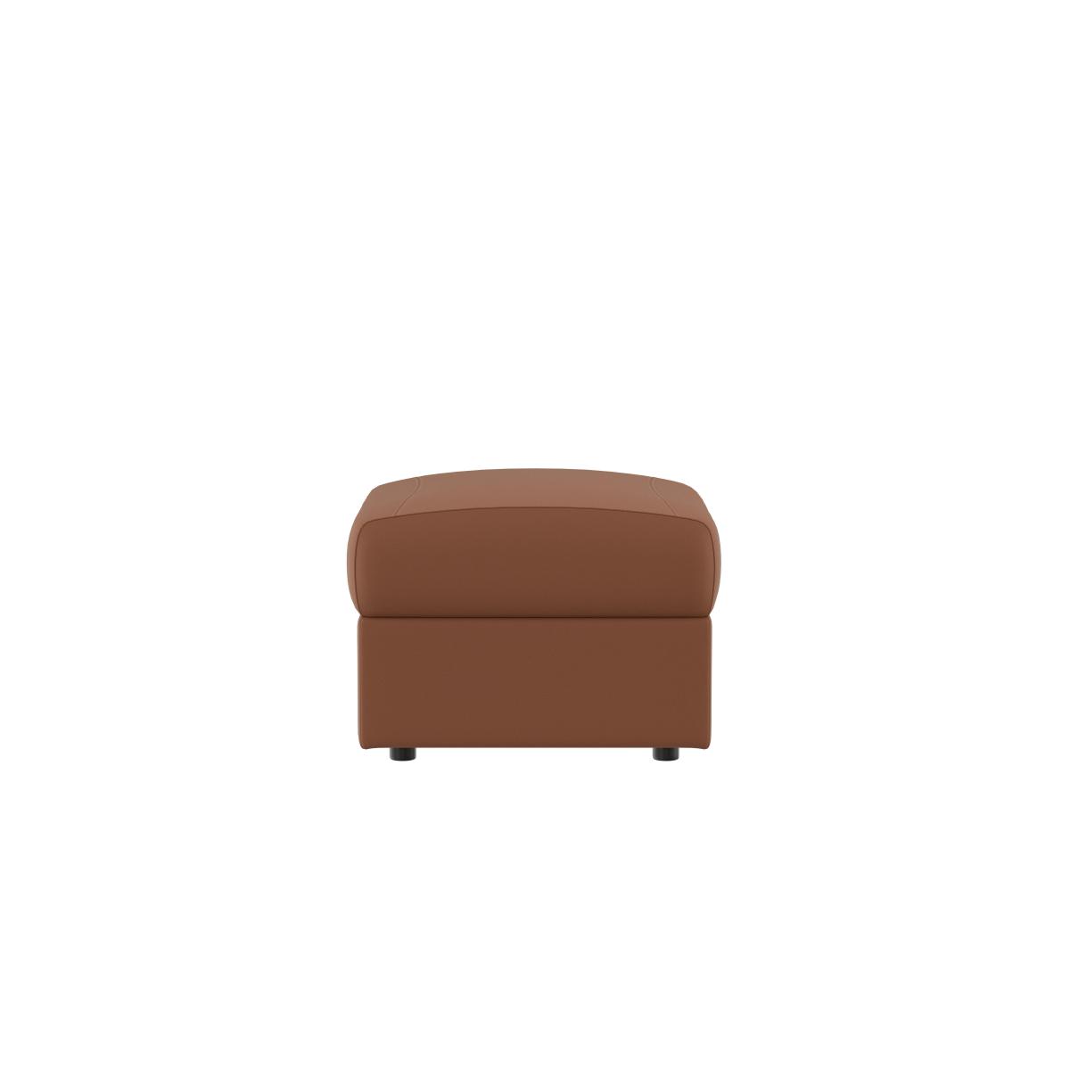 Nicoletti - Paolo Leather Storage Footstool - Red – image 4