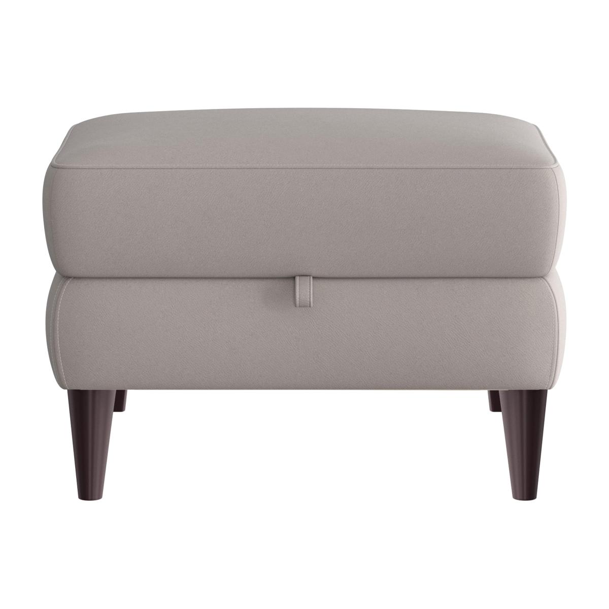 Compact Collection Klein Fabric Storage Footstool - Feather – image 1