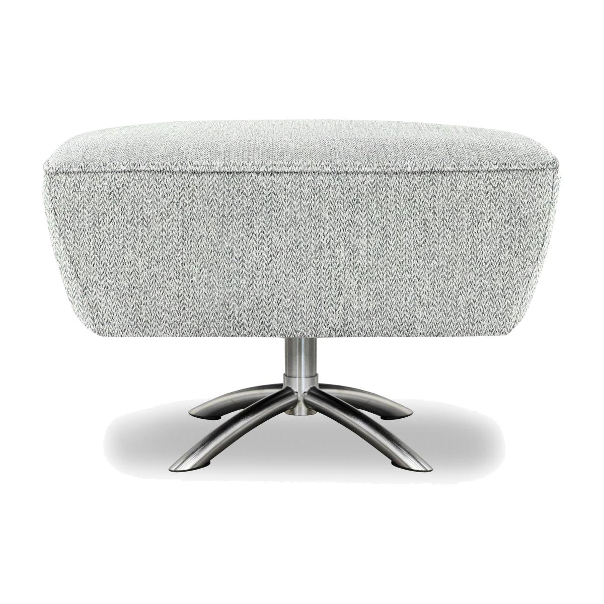 G Plan - Arlo Fabric Swivel Footstool - Swift Cygnet – image 1