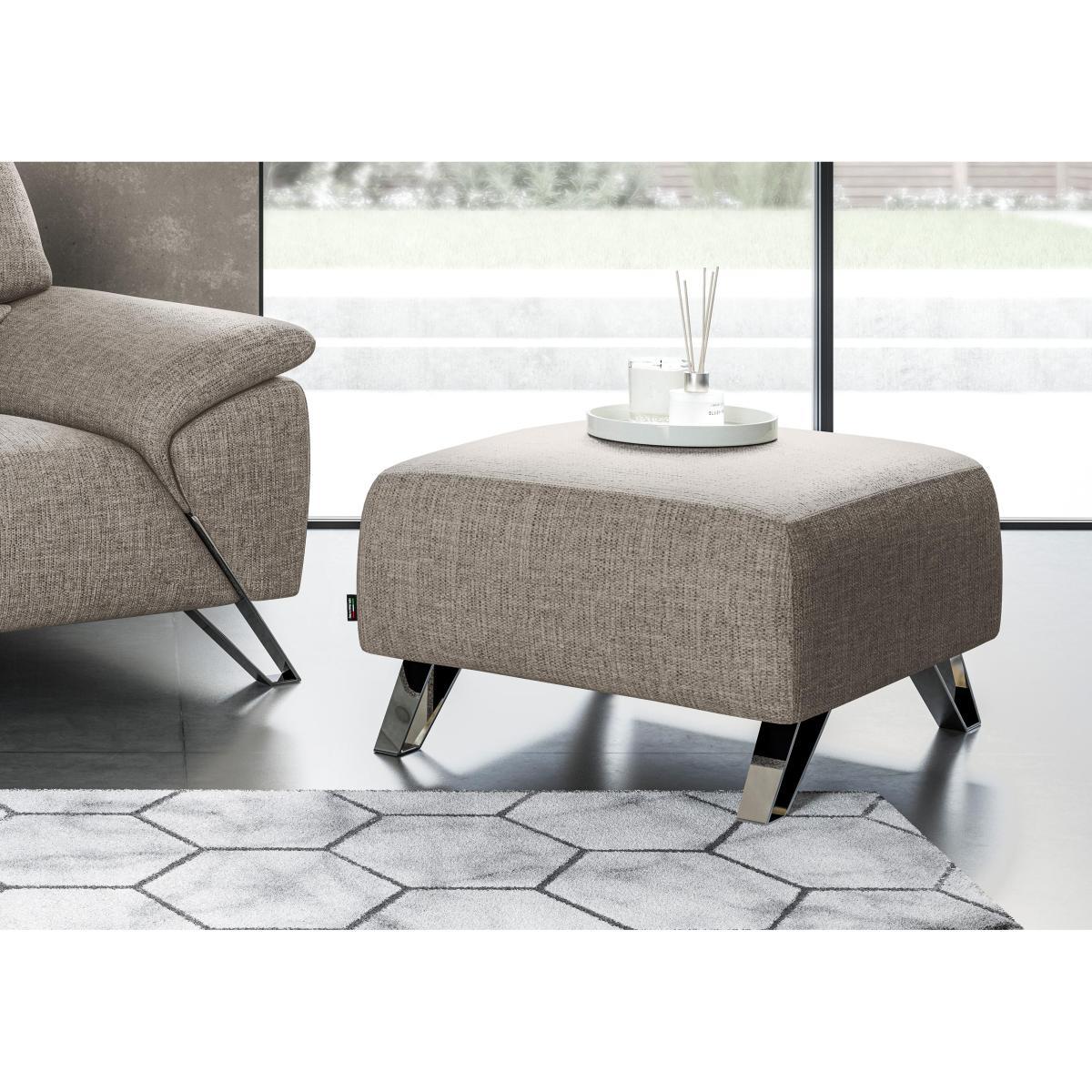 Nicoletti - Tesla Fabric Footstool - Beige – image 2