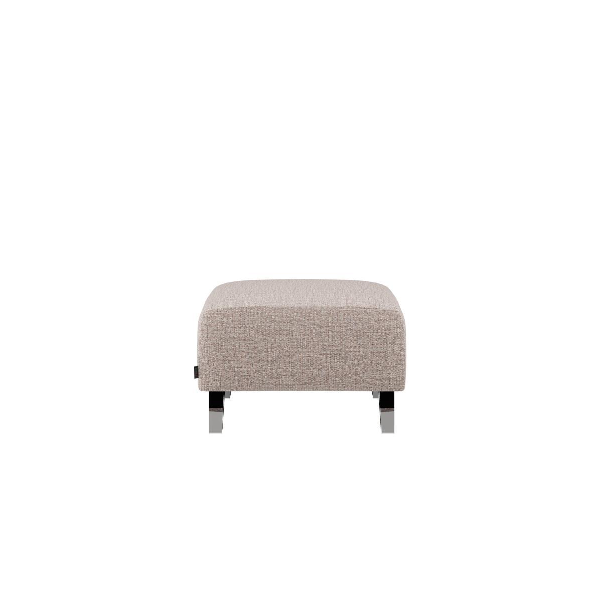 Nicoletti - Tesla Fabric Footstool - Beige – image 4