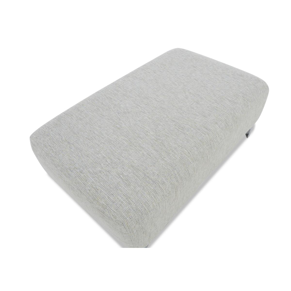 Pippa Fabric Standard Footstool - Slate – image 3