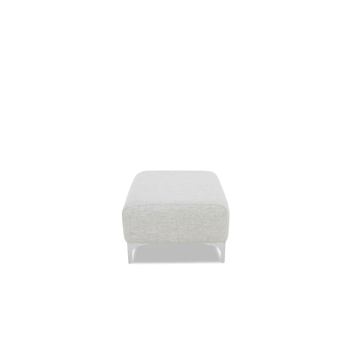 Pippa Fabric Standard Footstool - Slate – image 6
