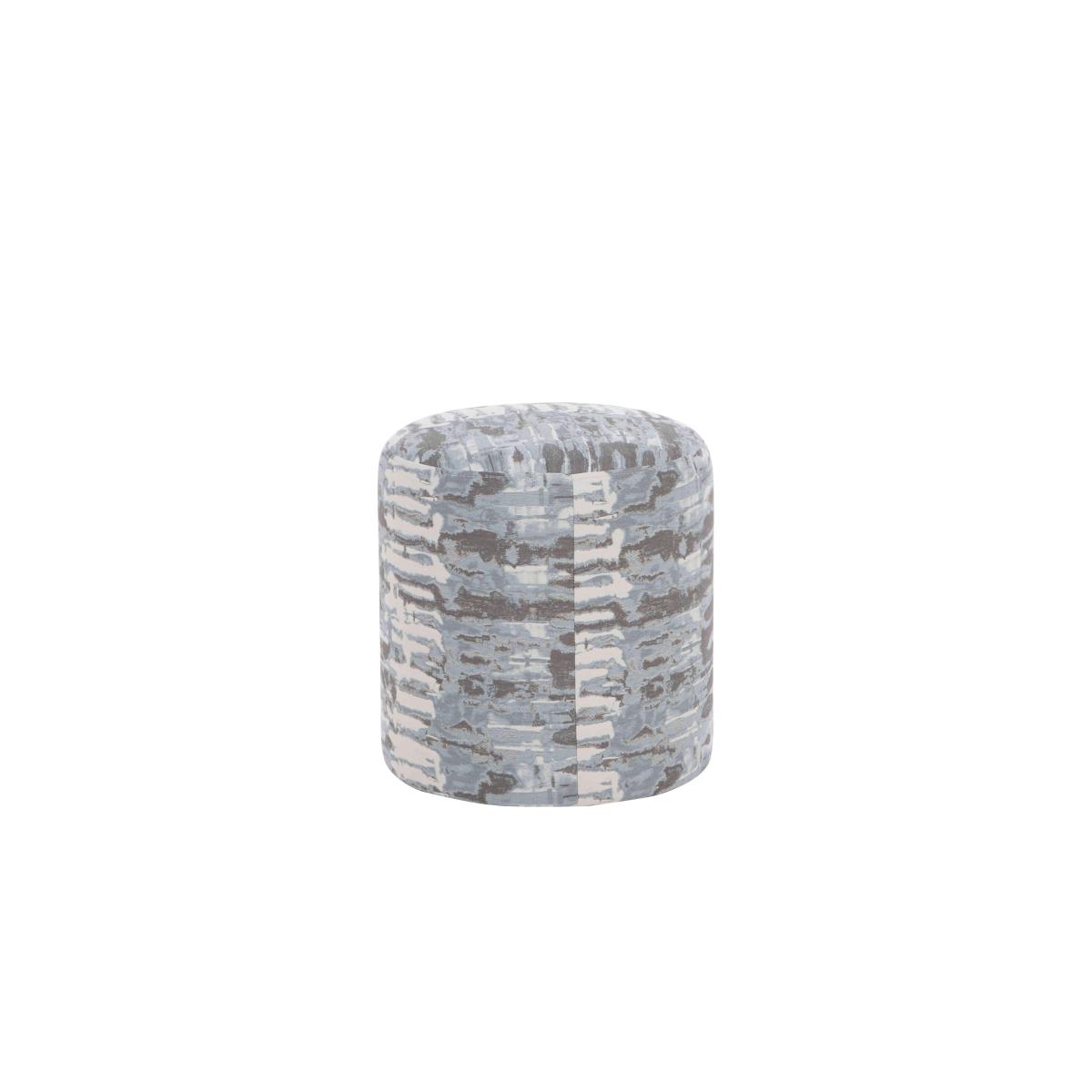 The Lounge Co. - Primrose Fabric Footstool - Grey – image 5