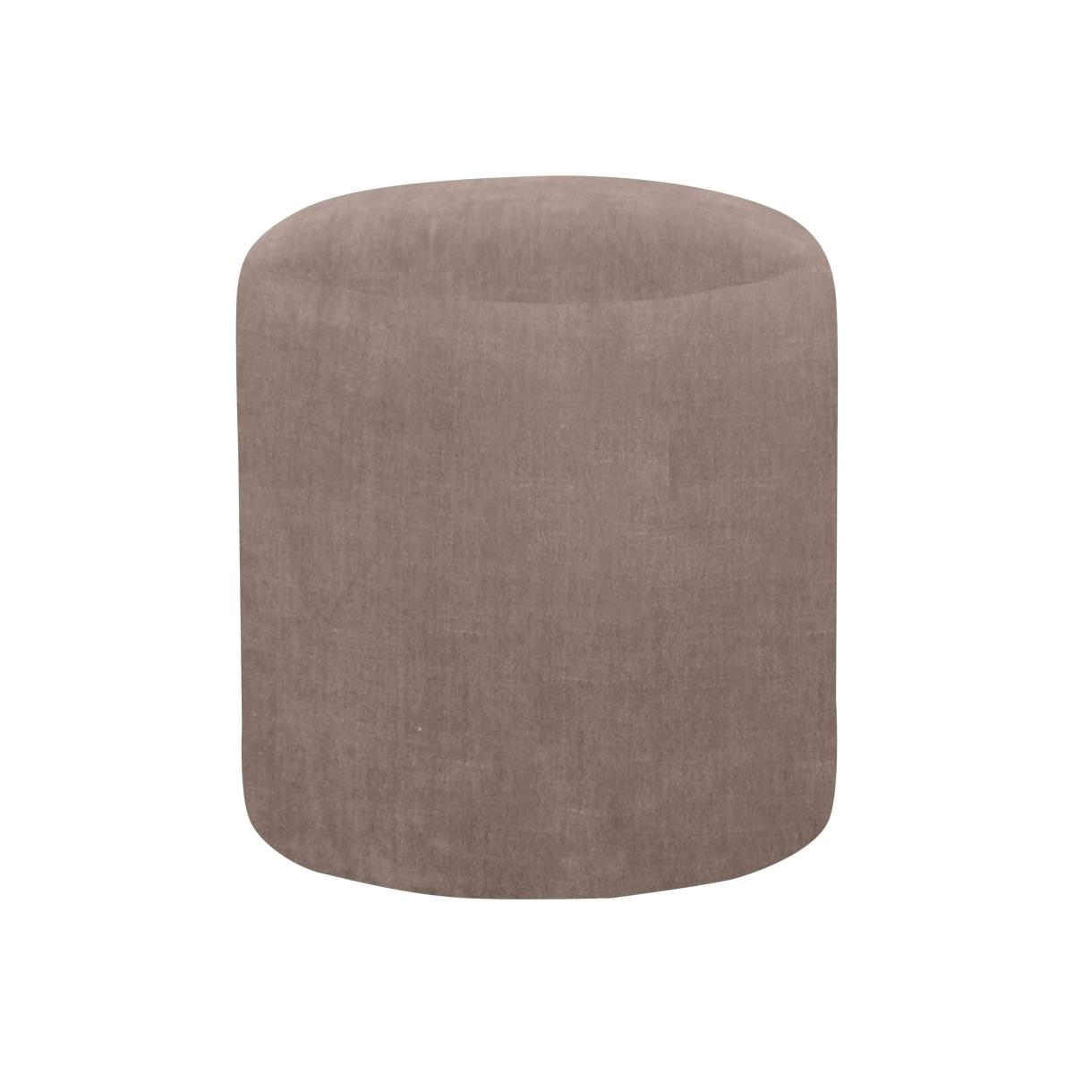 The Lounge Co. - Primrose Fabric Footstool - Grey – image 1