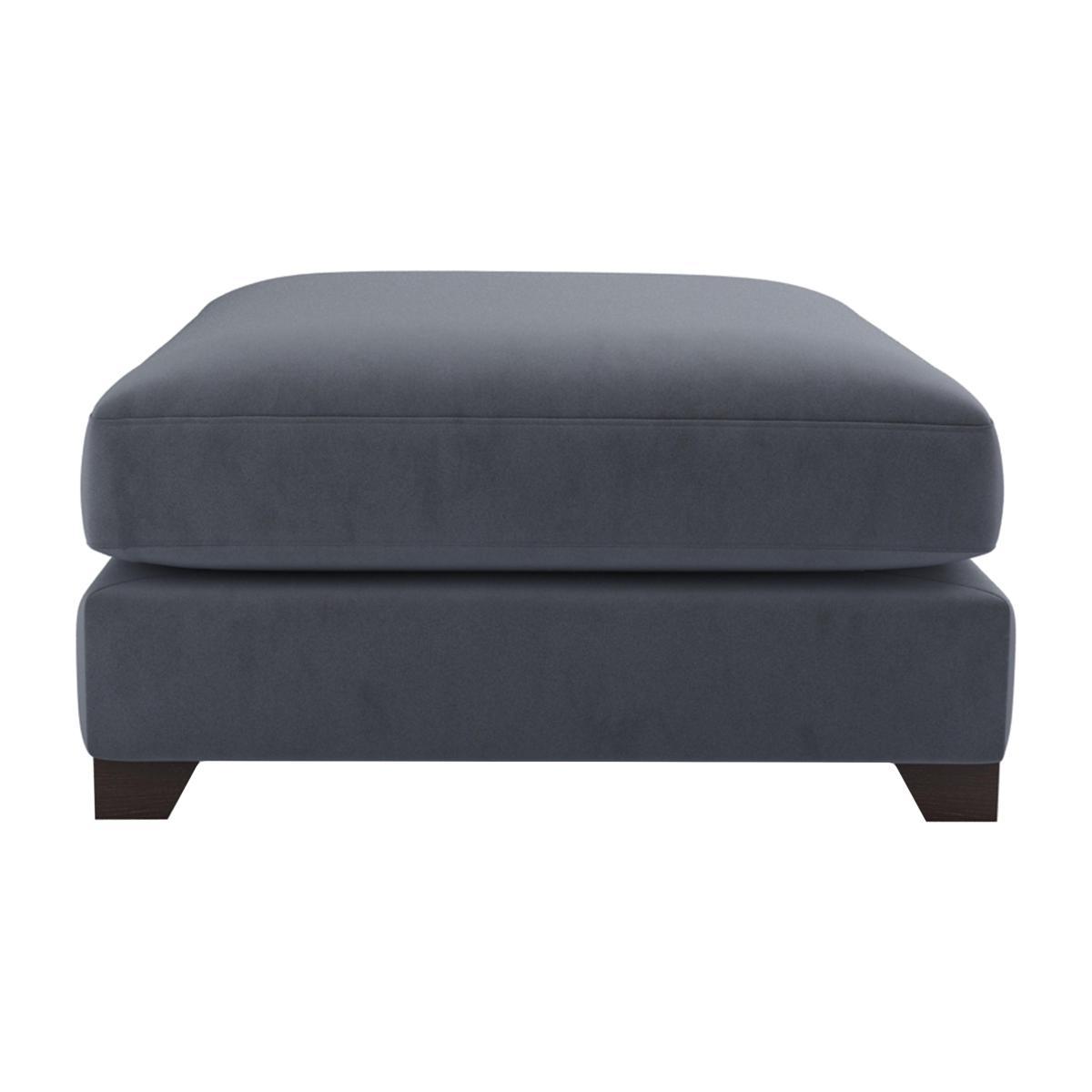 The Lounge Co. - Lorrie Fabric Footstool - Blue