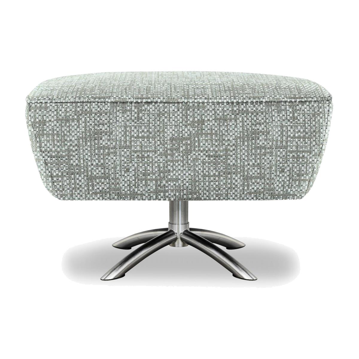 G Plan - Arlo Fabric Swivel Footstool - Remco Duck Egg – image 1