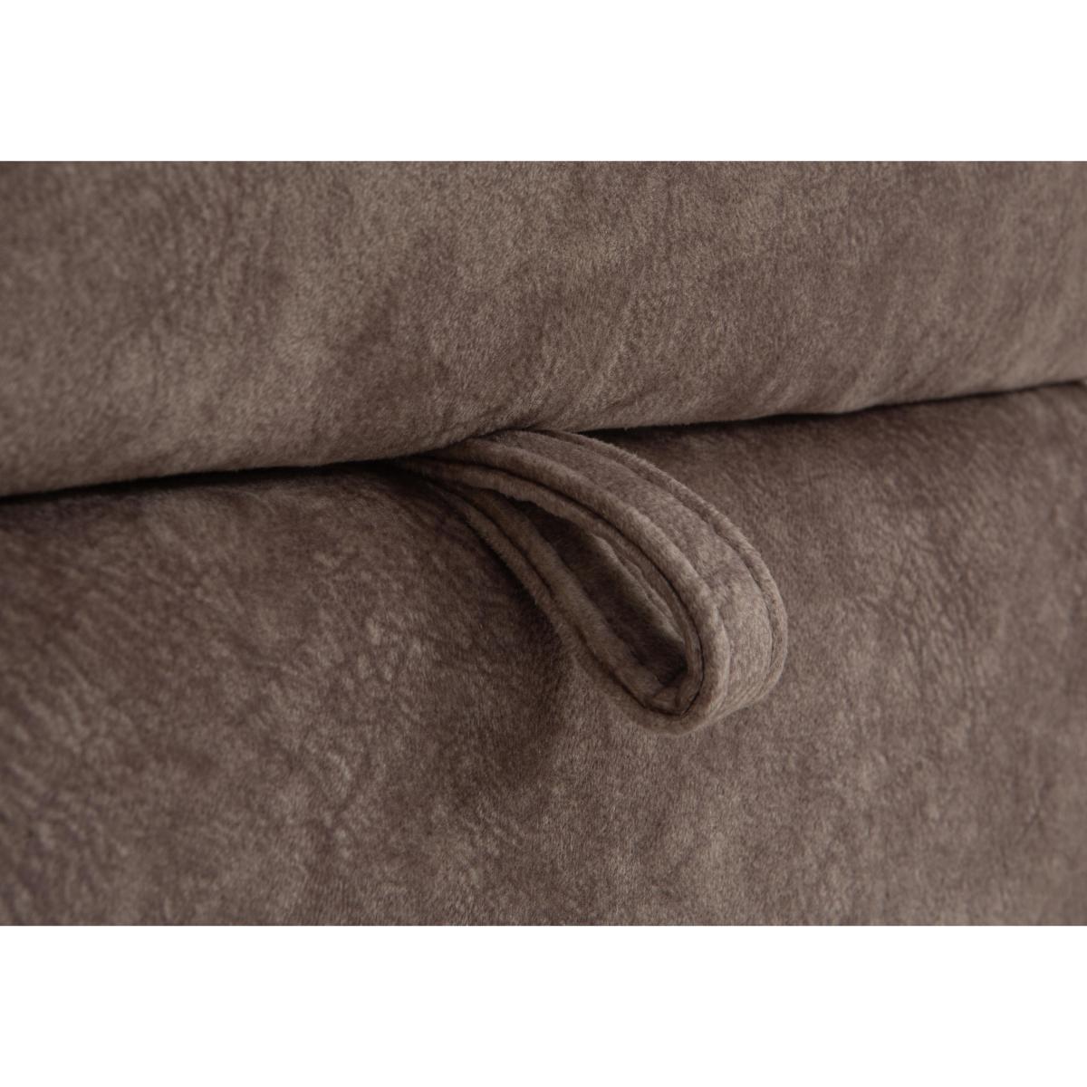 Chicago Fabric Storage Footstool- World of Leather – image 3