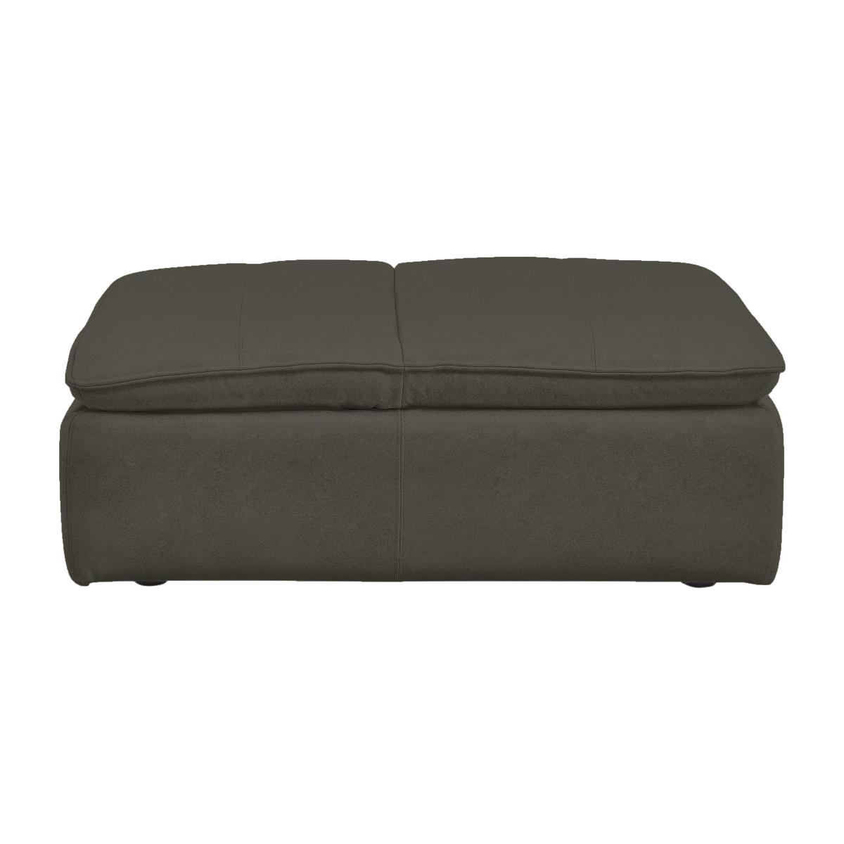 Starlight Express Fabric Storage Chair Footstool - R16 Charcoal – image 1