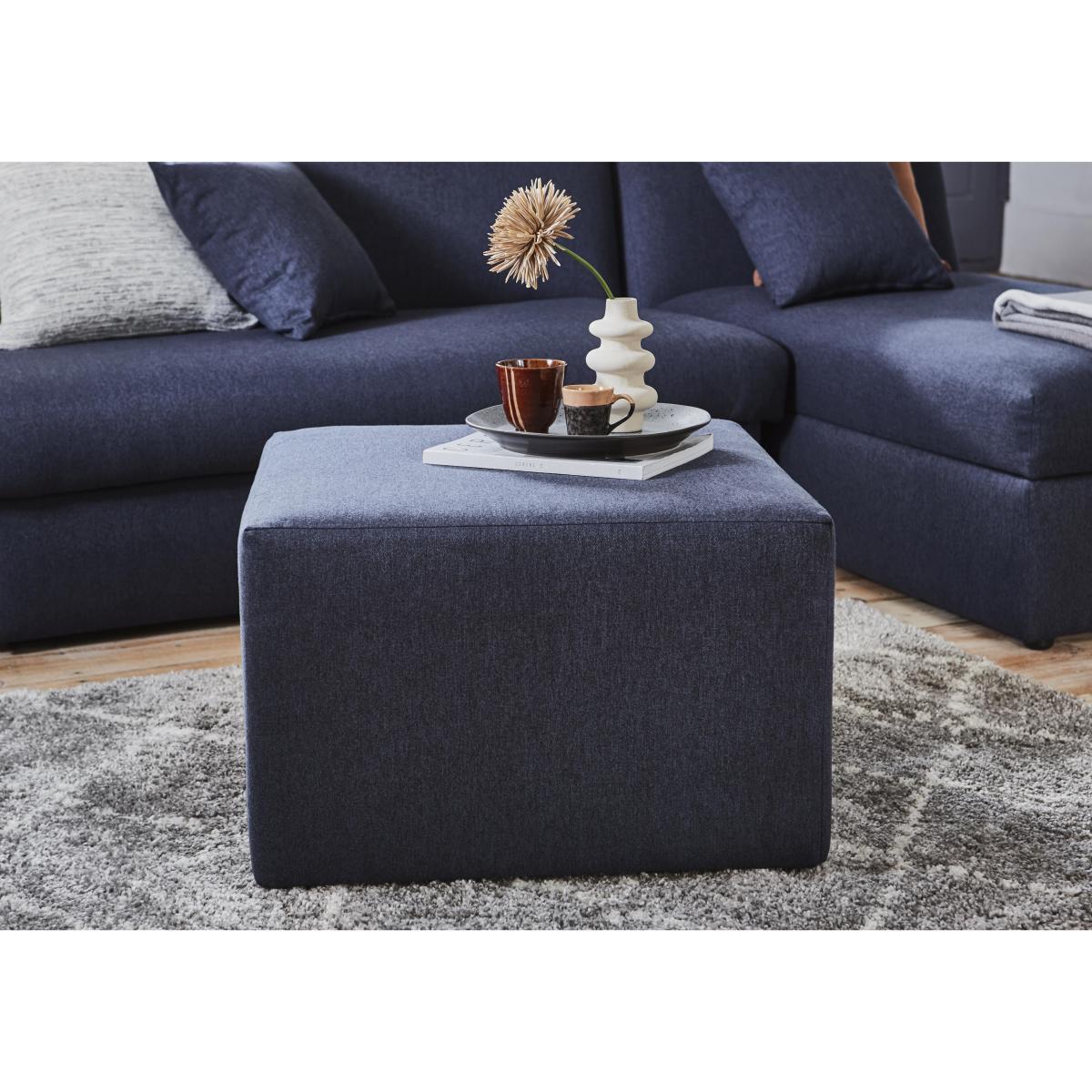 Versatile Fabric Footstool - Purple – image 2