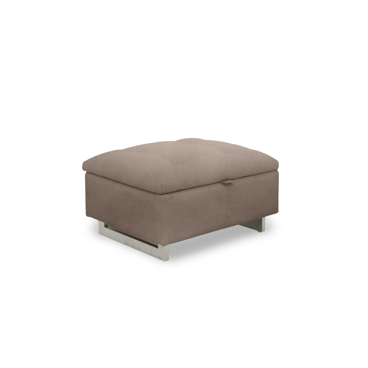 Moet Large Fabric Storage Footstool - Dexter Pumpkin – image 2