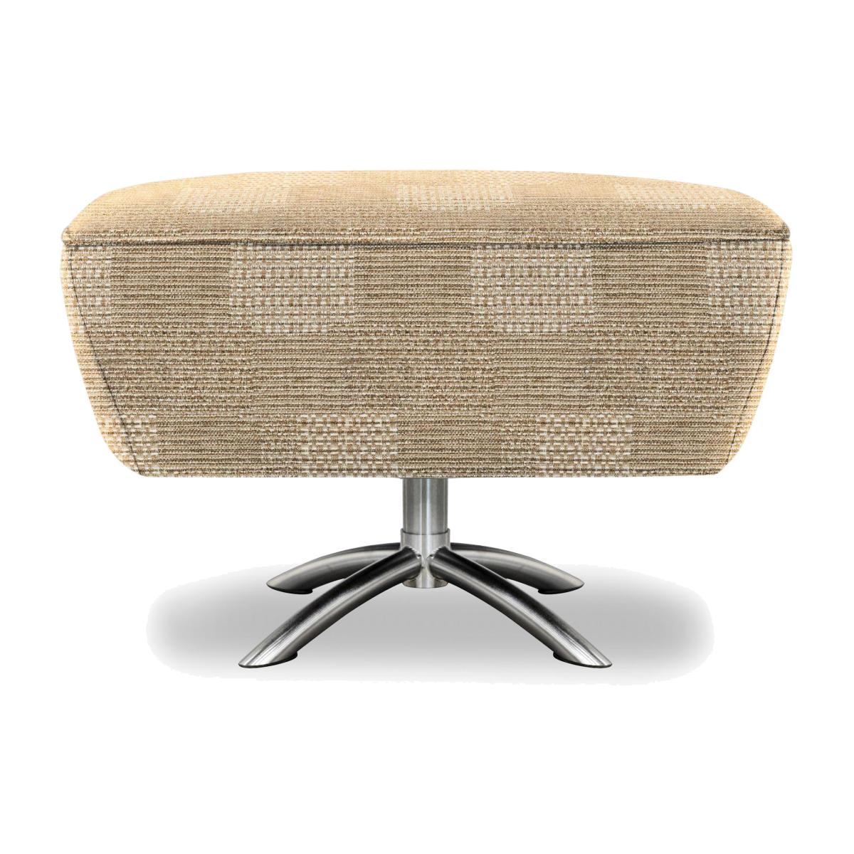 G Plan - Arlo Fabric Swivel Footstool - Faro Sand – image 1