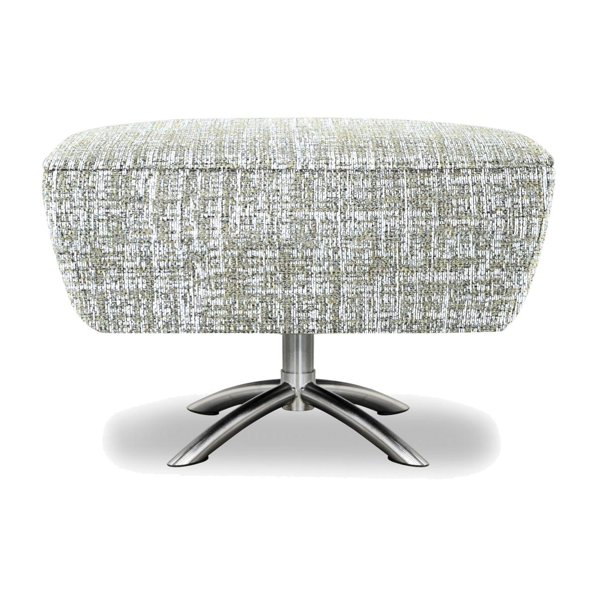 G Plan - Arlo Fabric Swivel Footstool - Shore Oatmeal – image 1
