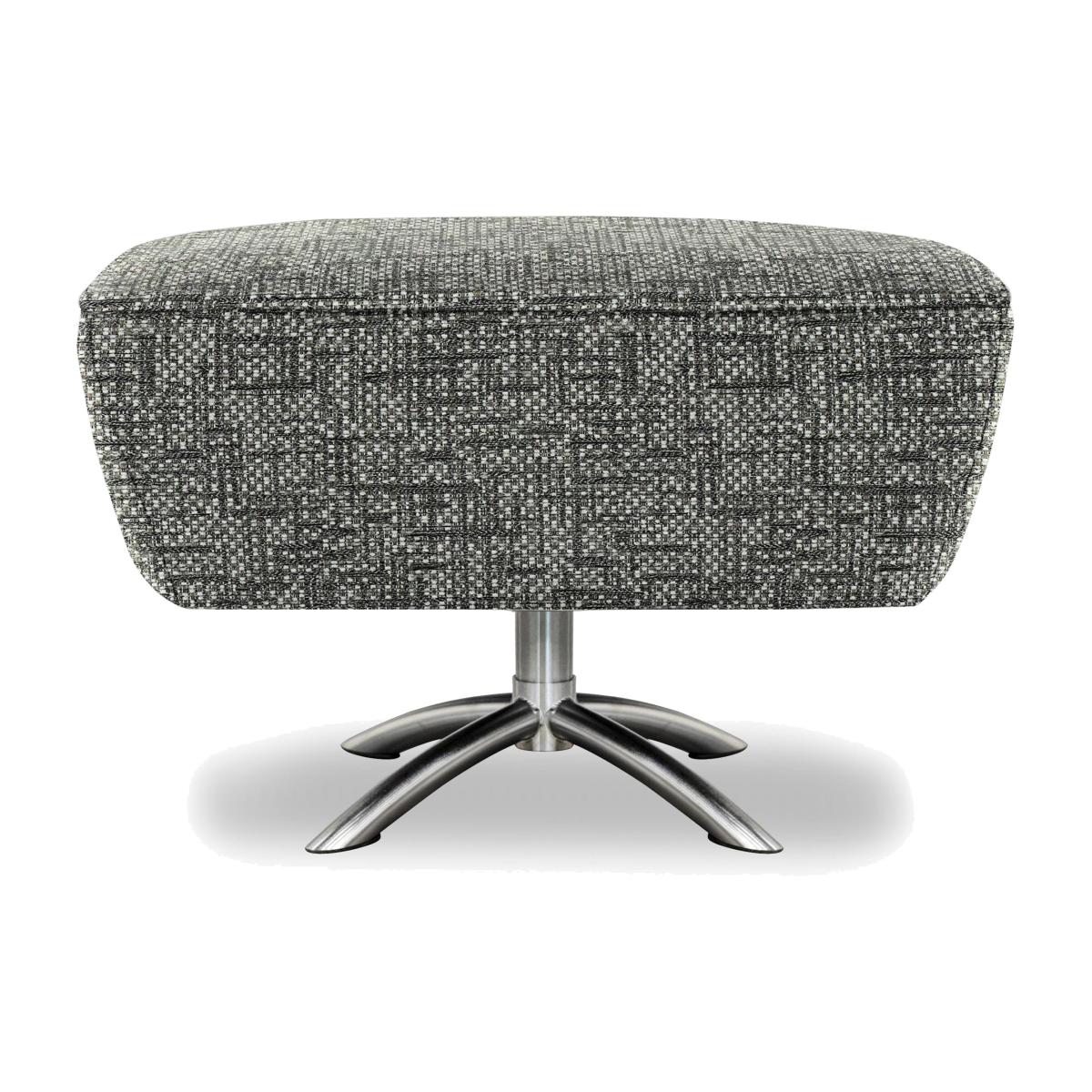 G Plan - Arlo Fabric Swivel Footstool - Remco Slate – image 1