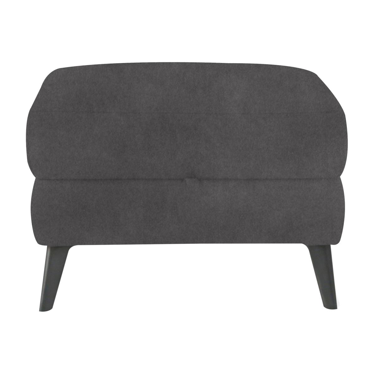 Domicil - Maddox Fabric Storage Footstool - Pewter – image 1
