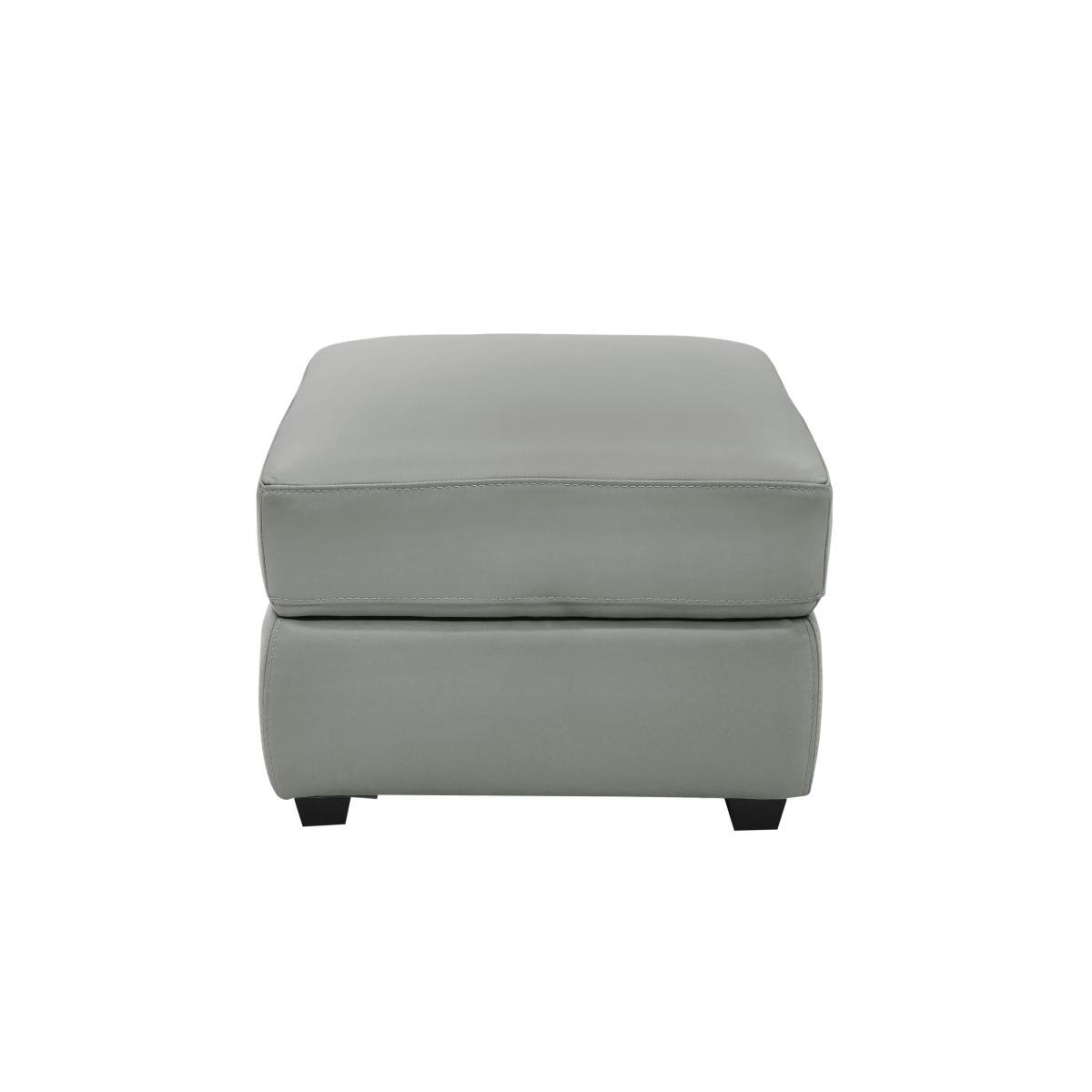Cressida Leather Storage Footstool- World of Leather – image 3