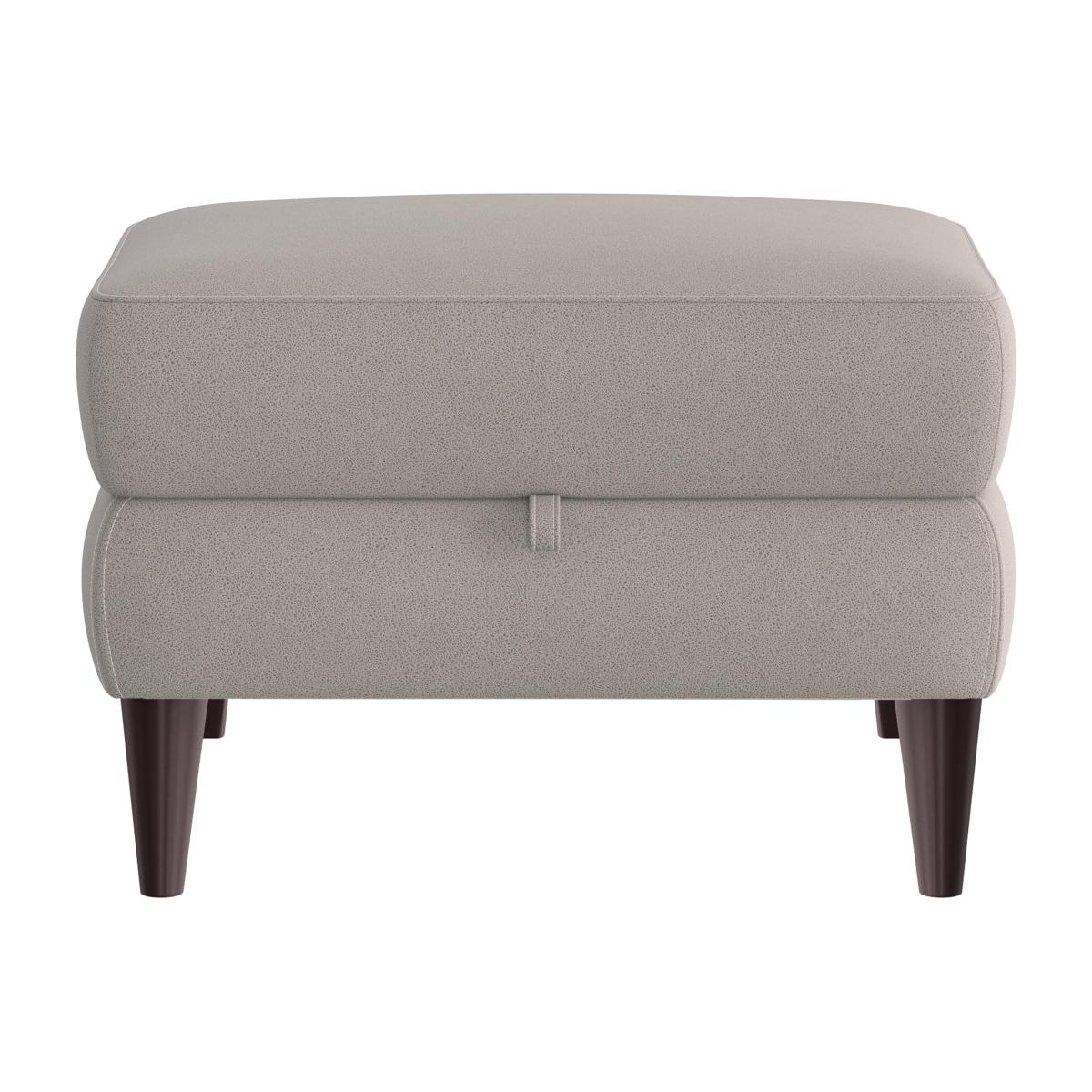 Compact Collection Klein Fabric Storage Footstool - Dove – image 1