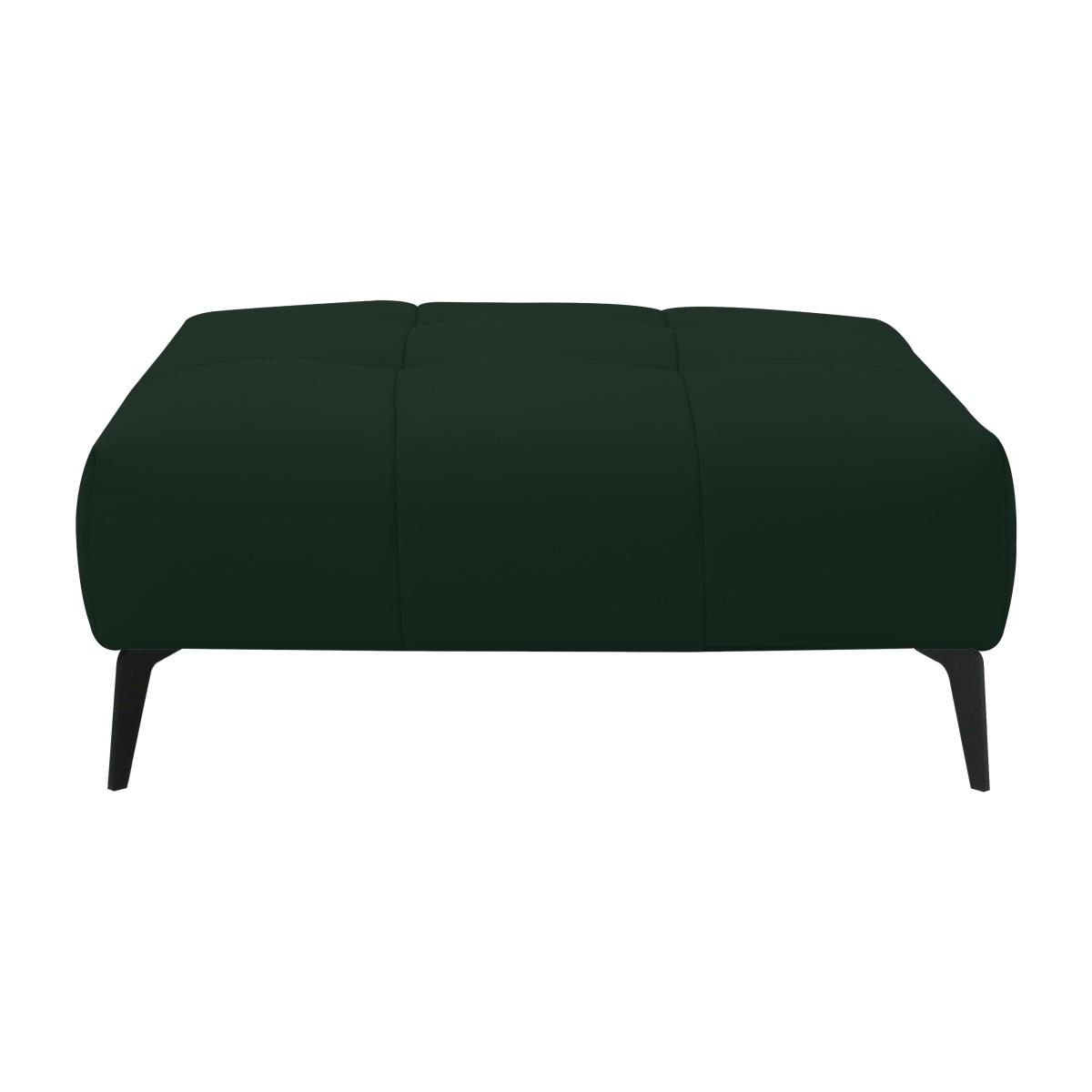 Domicil - Lawson Leather Footstool - NP Dark Forest – image 1