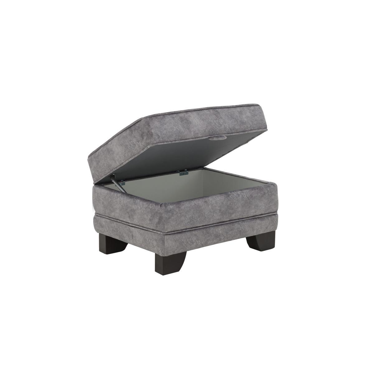 Ariana Small Storage Footstool - Sage – image 3