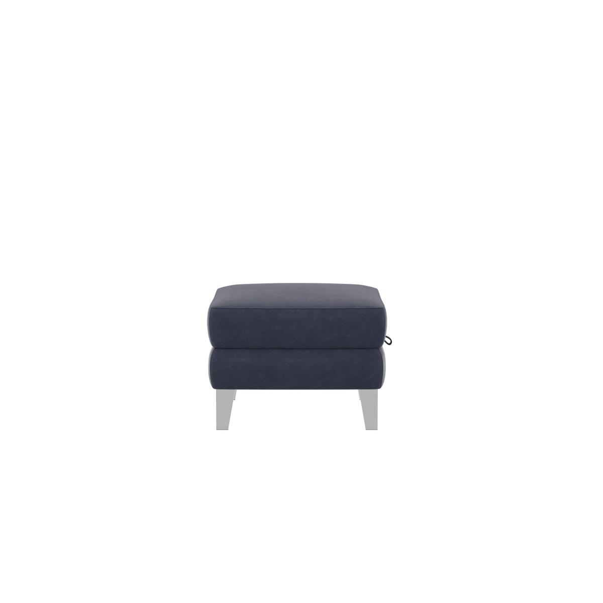 Amarilla Fabric Storage Footstool - Grey – image 4