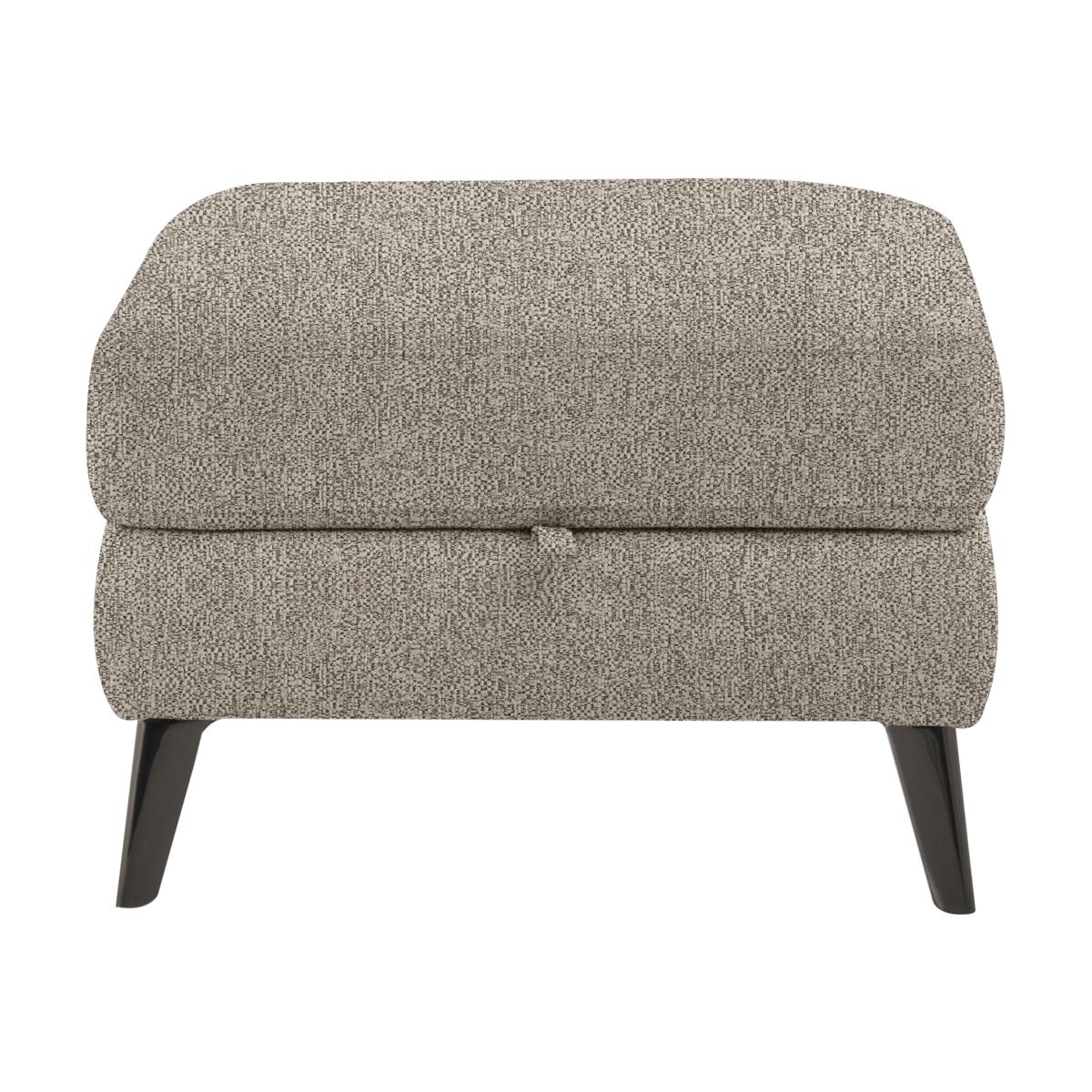 Axel Fabric Storage Footstool - Biscuit – image 1