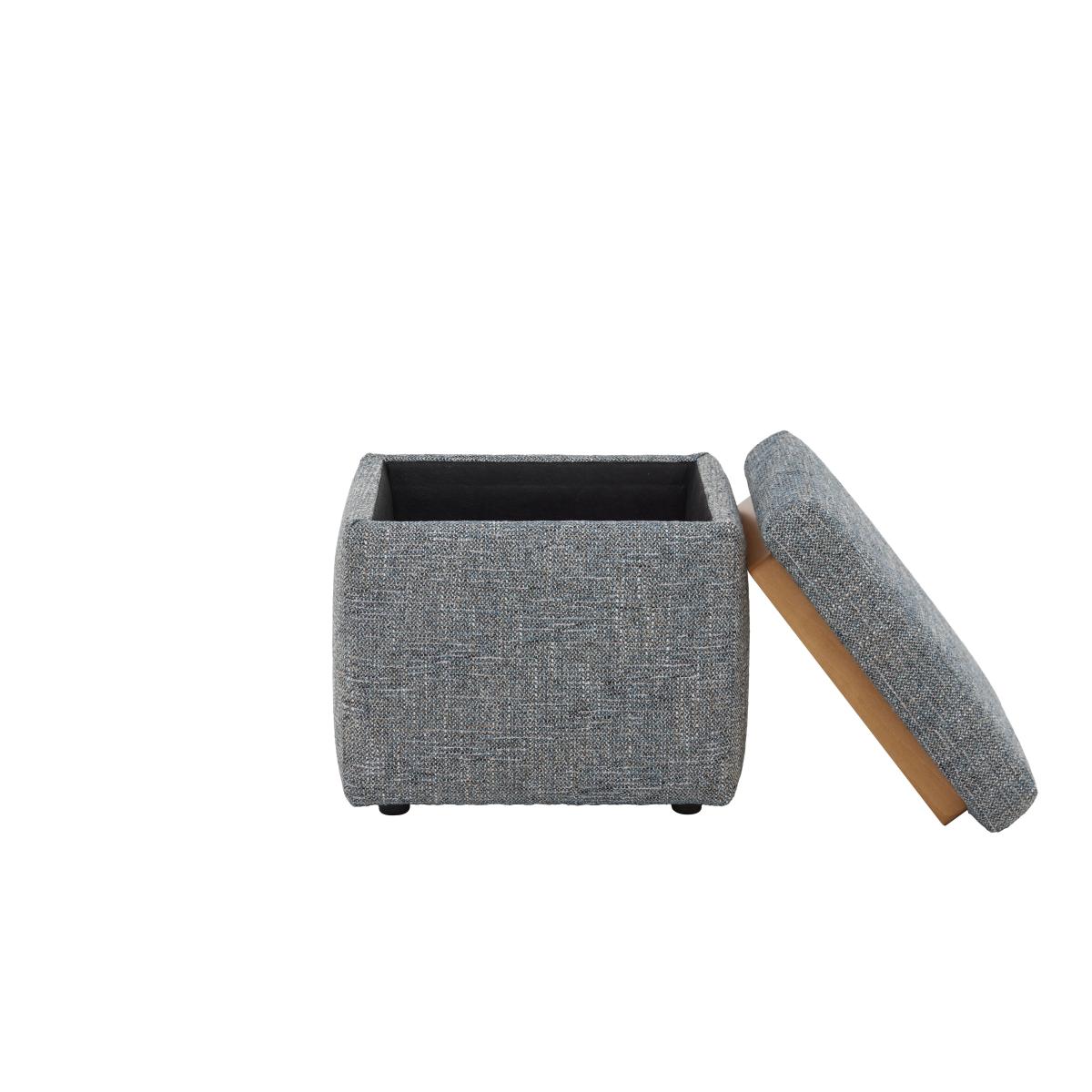 G Plan - Spencer Fabric Footstool - Grey – image 5