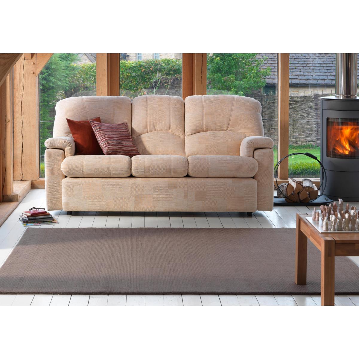 G Plan - Chloe Fabric Footstool - Kampala Beige – image 2