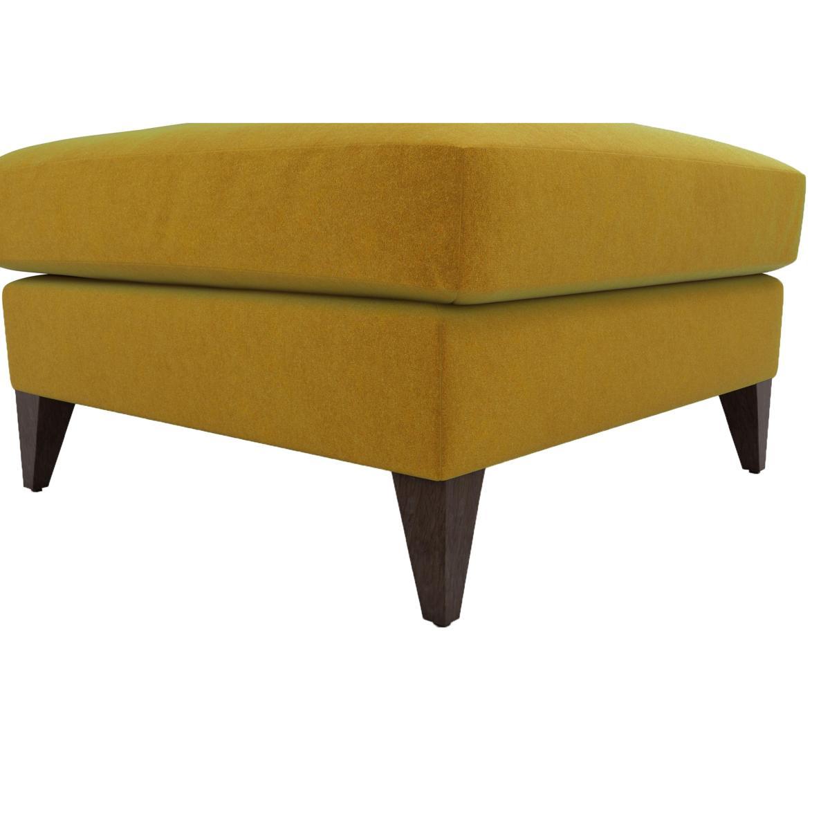 The Lounge Co. - Romilly Fabric Footstool - Grey – image 3