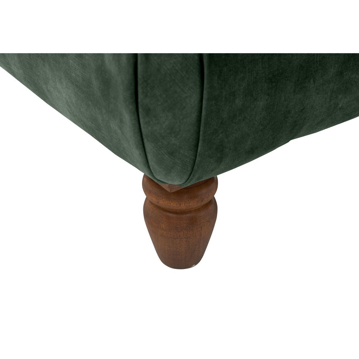 Alexander and James - Camden Collection Camden Fabric Footstool - Grey – image 3