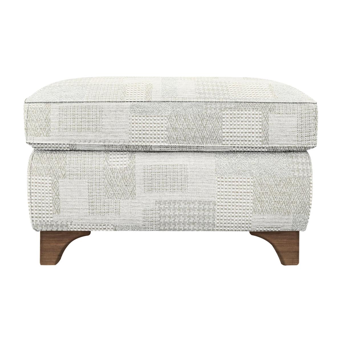 G Plan - Lucca Fabric Storage Footstool - Grey – image 1