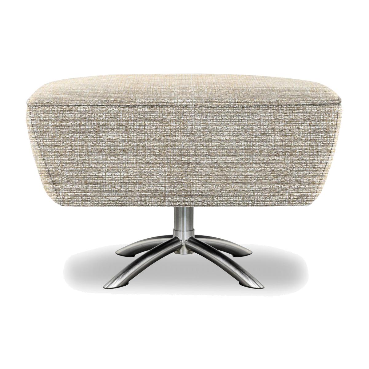 G Plan - Arlo Fabric Swivel Footstool - Yarn Shale – image 1