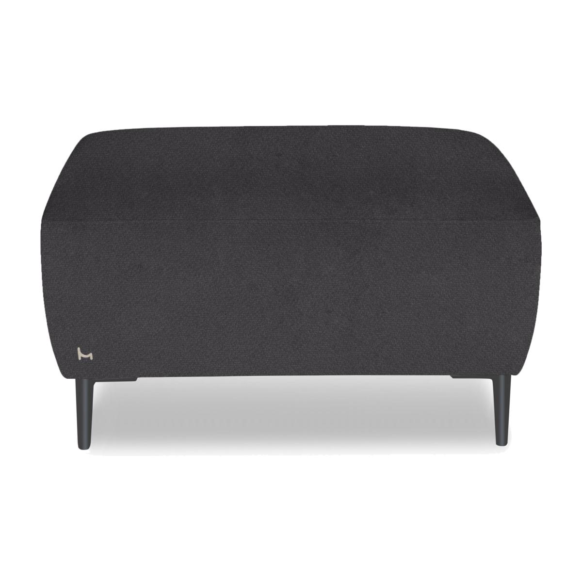 Nicoletti Italia - Milano Fabric Footstool - Coupe Antracite – image 1