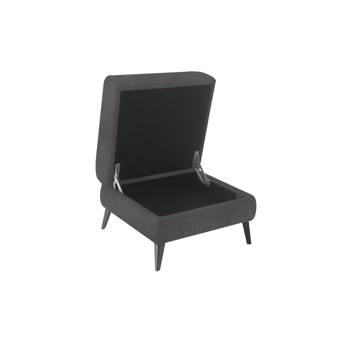 Domicil - Huxley Fabric Storage Footstool – image 3