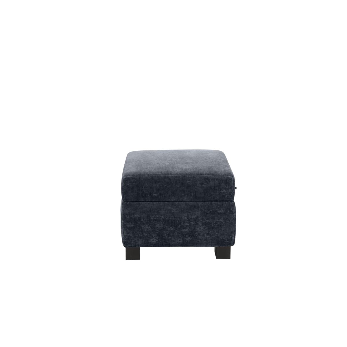 Boutique Splendour Storage Footstool - Meridian Truffle with Antique Feet – image 4