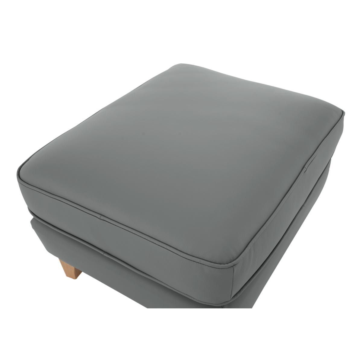Ercol - Enna Leather Footstool - Brown – image 2