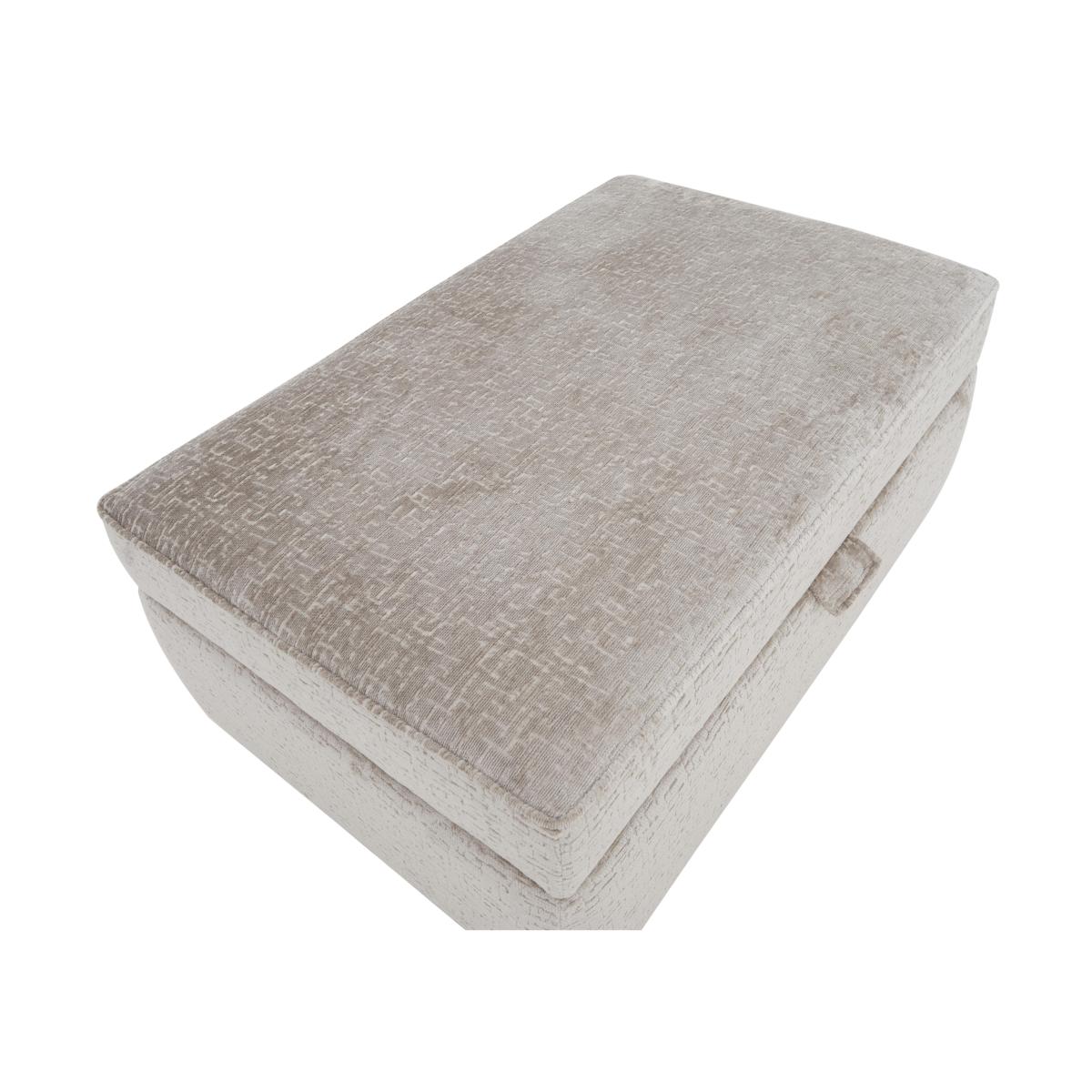 Sasha Large Storage Footstool - Brown – image 3