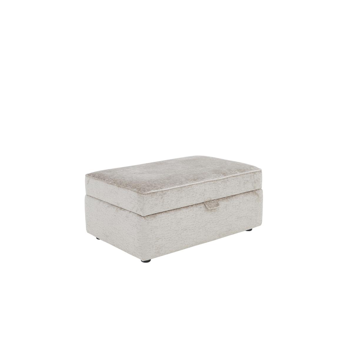 Sasha Large Storage Footstool - Brown – image 5