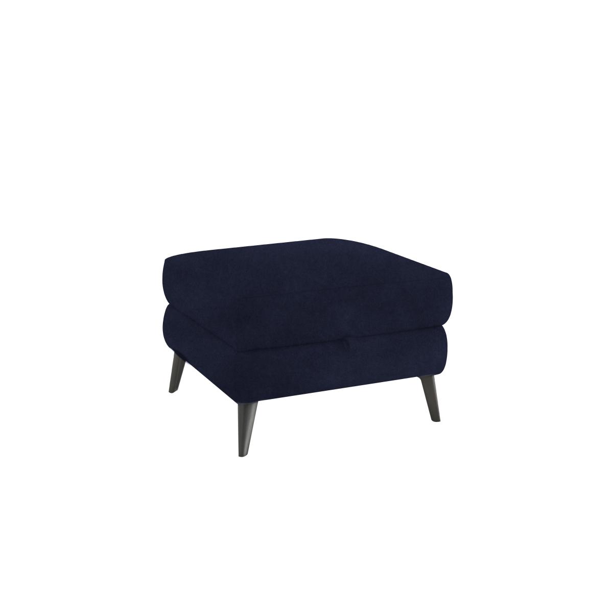 Domicil - Logan Fabric Storage Footstool - Panther Grey – image 2