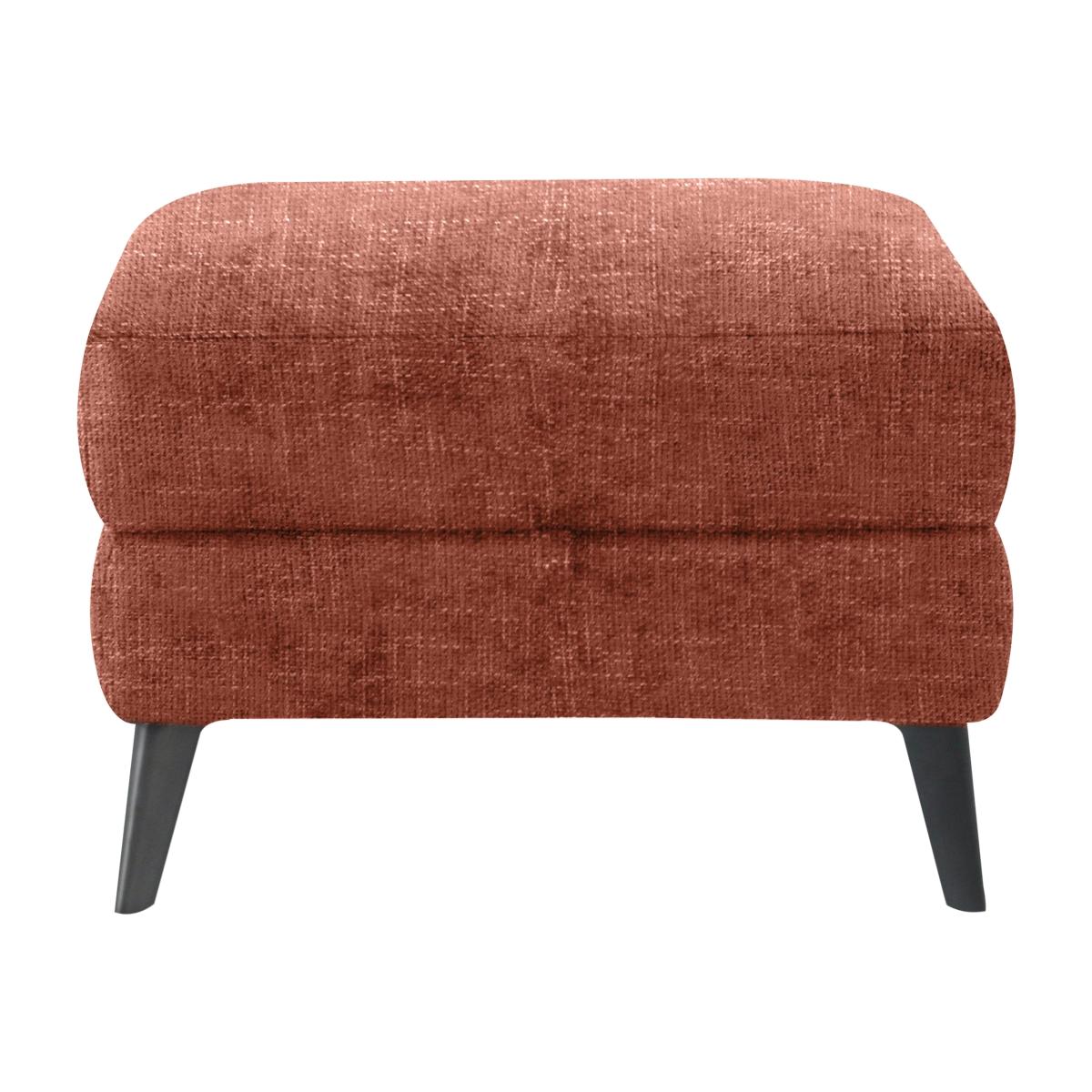 Domicil - Huxley Fabric Storage Footstool - Red Maple – image 1