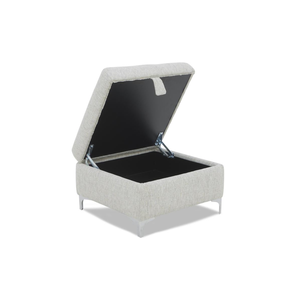 Pippa Fabric Storage Footstool – image 5