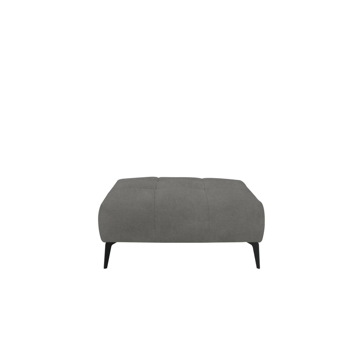 Domicil - Lawson Fabric Footstool - Panther Grey – image 3