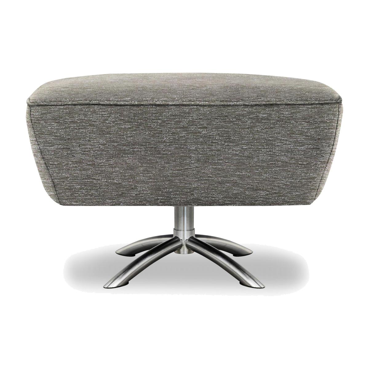 G Plan - Arlo Fabric Swivel Footstool - Mirage Slate – image 1