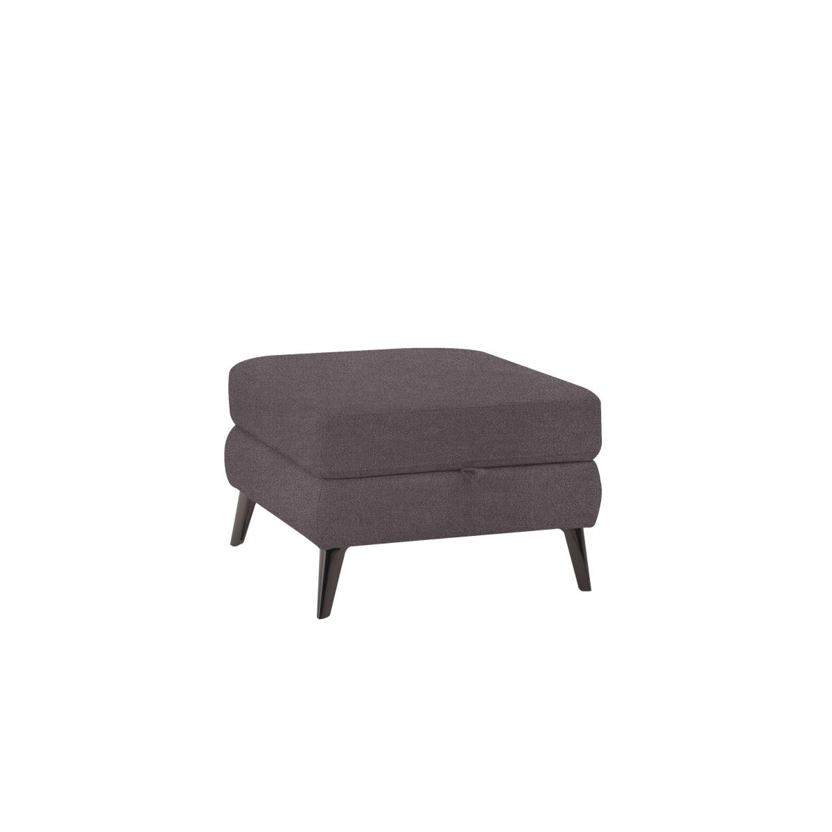 Axel Fabric Storage Footstool - Bisque – image 2